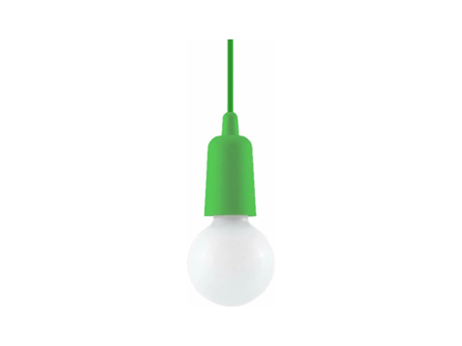 Lampe suspendue Dione 1 vert