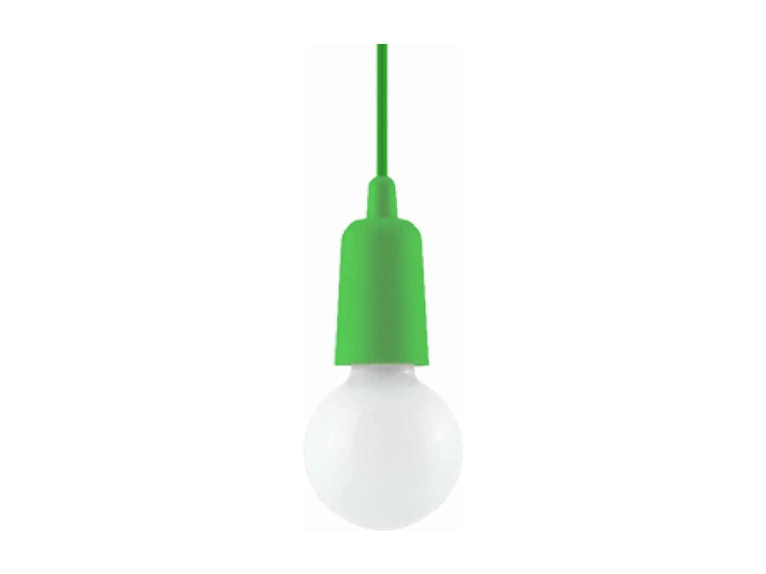 Lampe suspendue Dione 1 vert