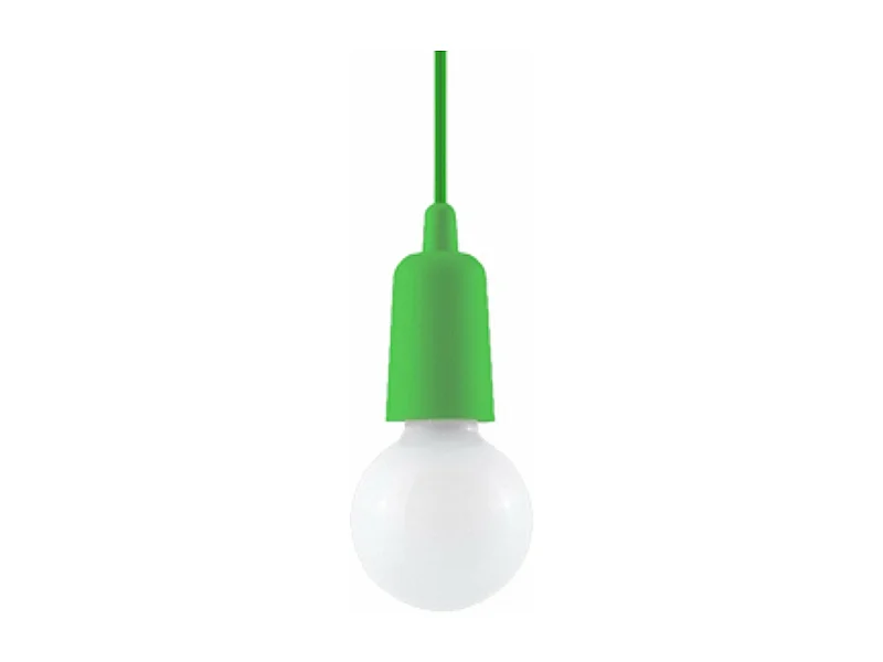 Lampe suspendue Dione 1 vert