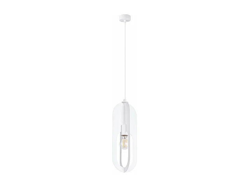 Lampe suspendue Nucleus 1 blanc