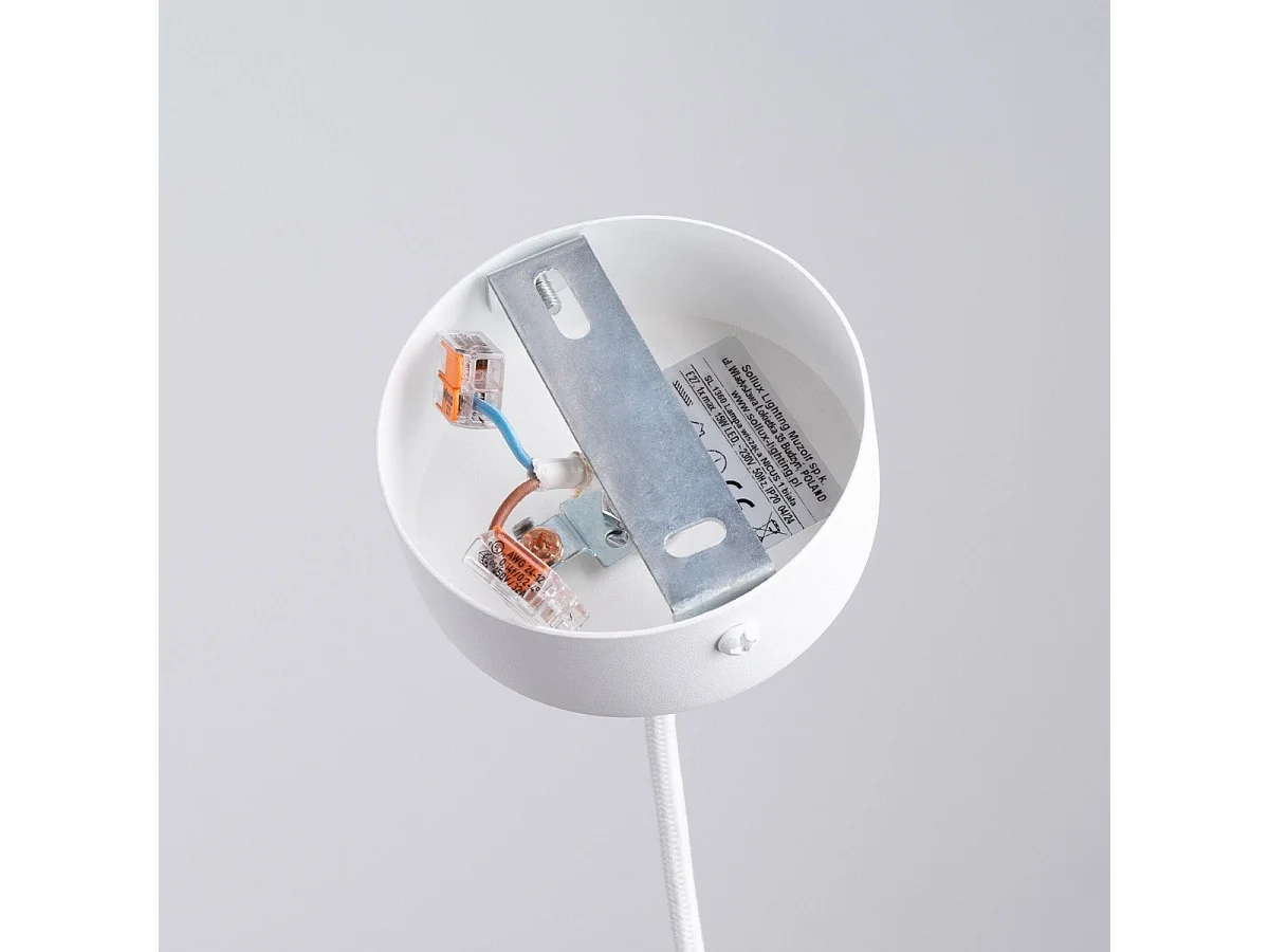 Lampe suspendue Nucleus 1 blanc