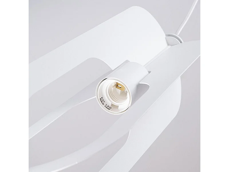 Lampe suspendue Nucleus 1 blanc