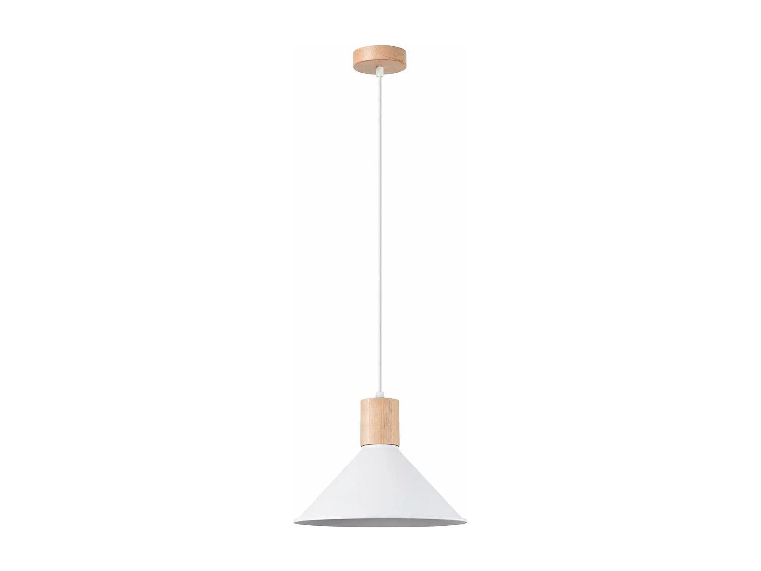 Lampe suspendue Juno blanc