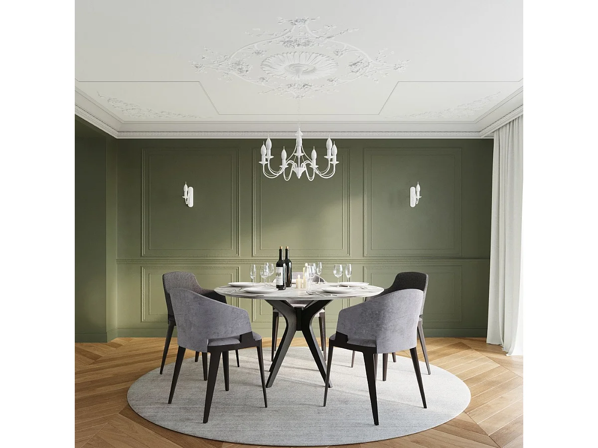 Lustre MinervaNebula 7 blanc