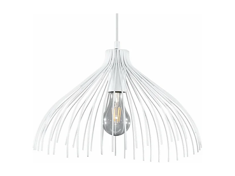 Lampe pendante Nashit blanc