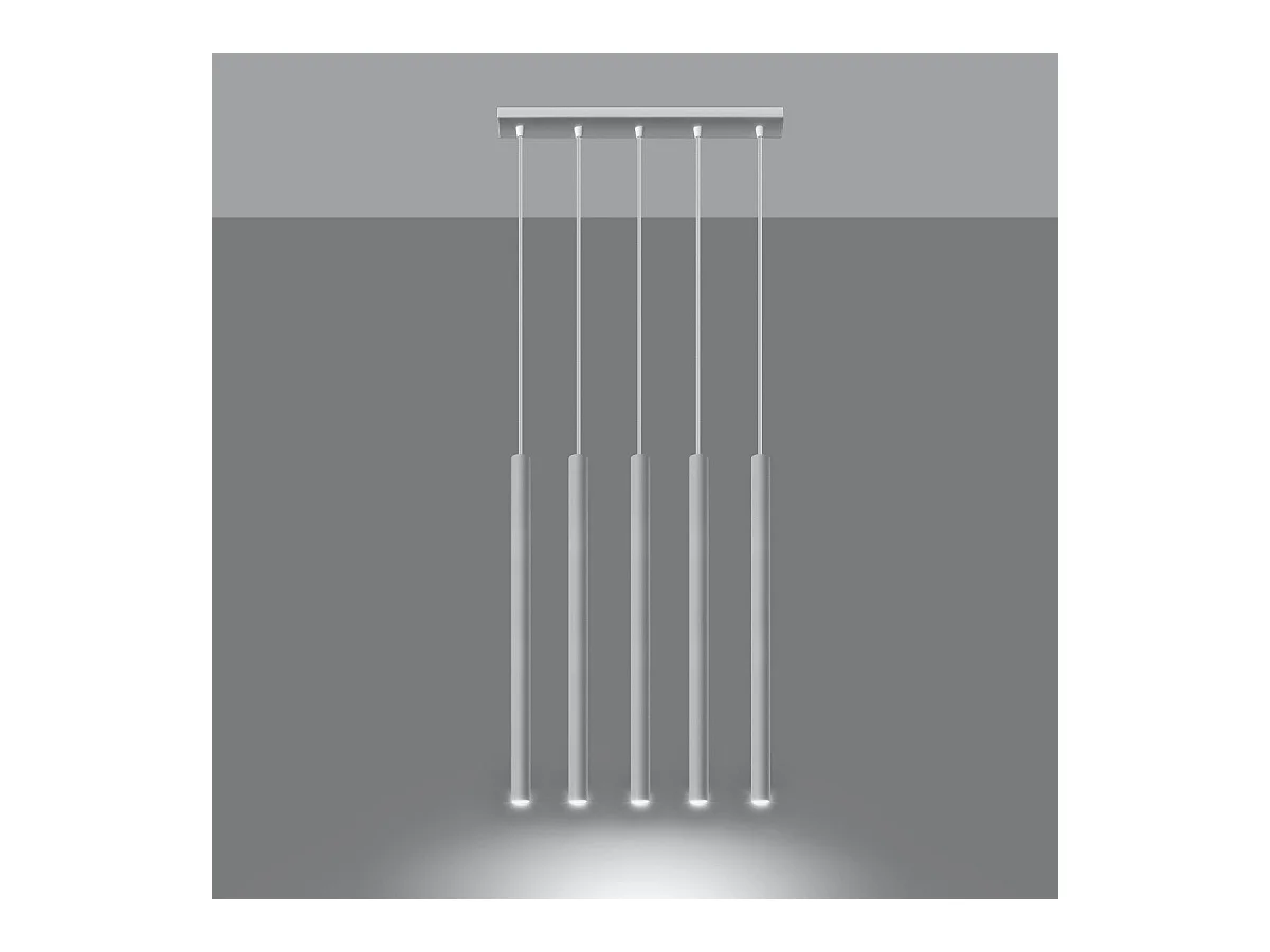 Lampe pendante Novastel 5 blanc