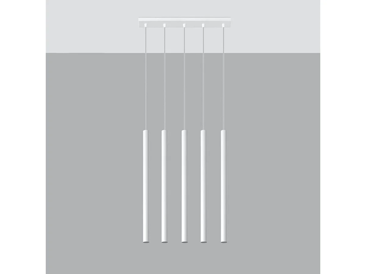 Lampe pendante Novastel 5 blanc