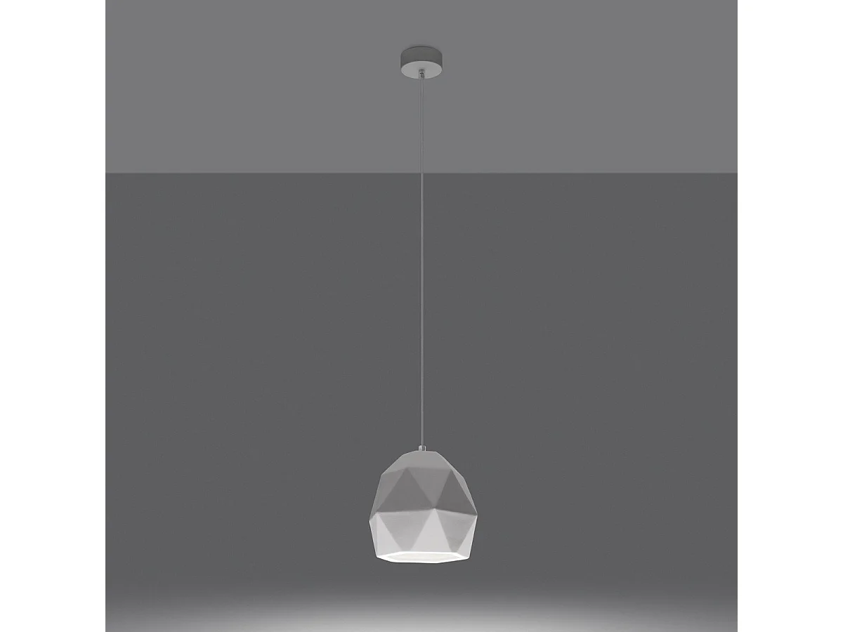 Lampe suspendue en céramique Meteor