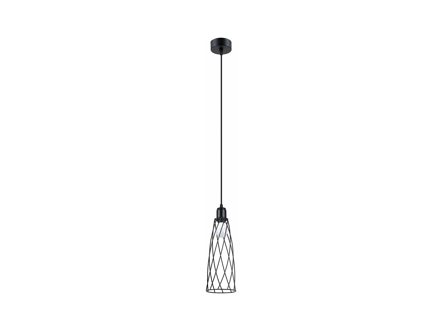 Lampe suspendue Chiara 1 noir
