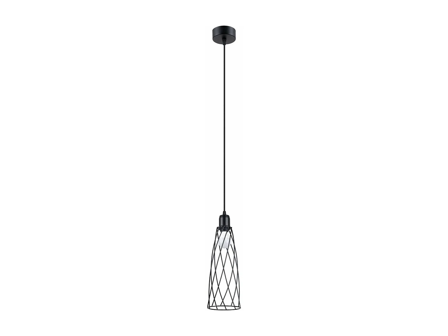 Lampe suspendue Chiara 1 noir