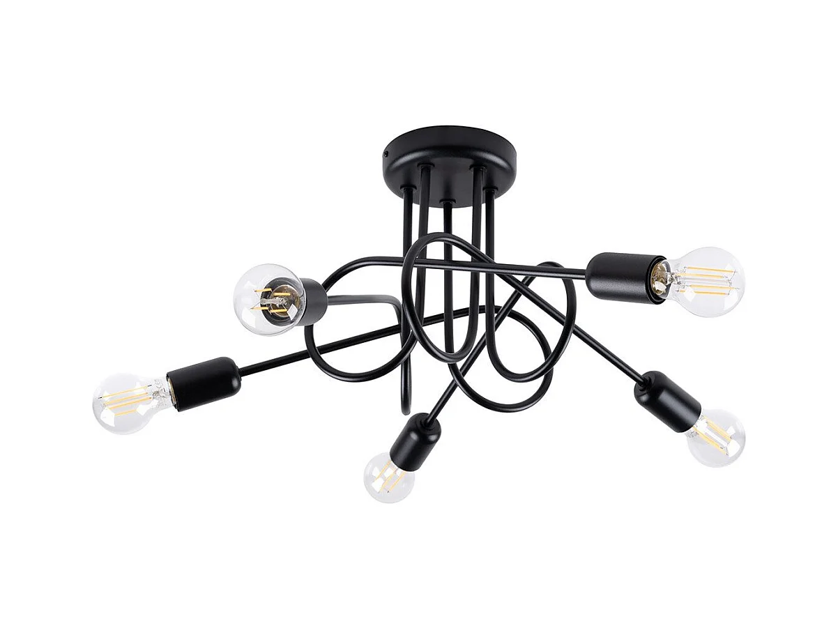 Lustre Oktobot 5 noir