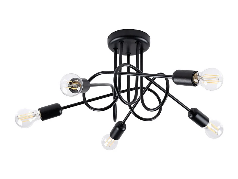 Lustre Oktobot 5 noir