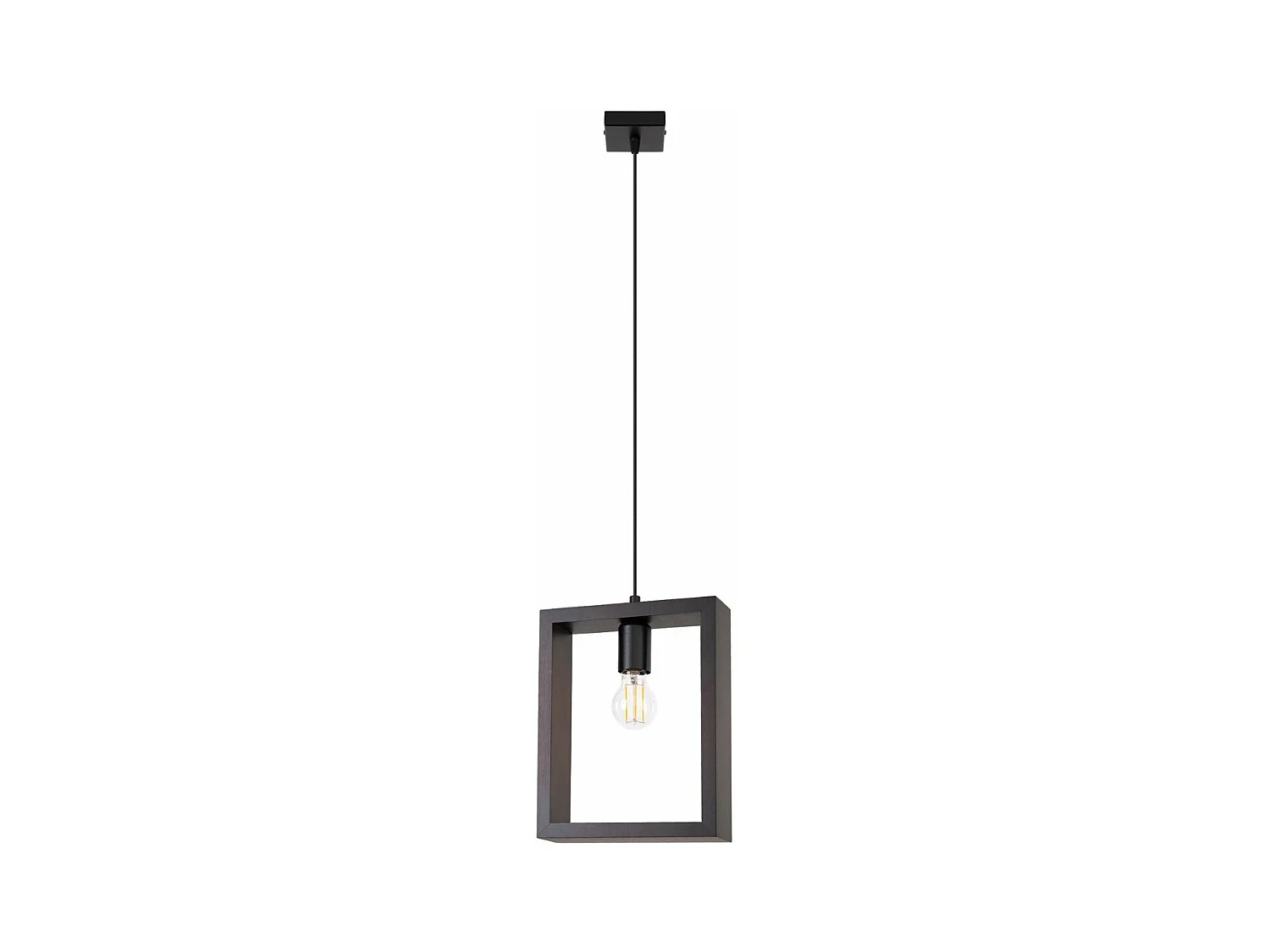 Lampe suspendue Astrelis wengé