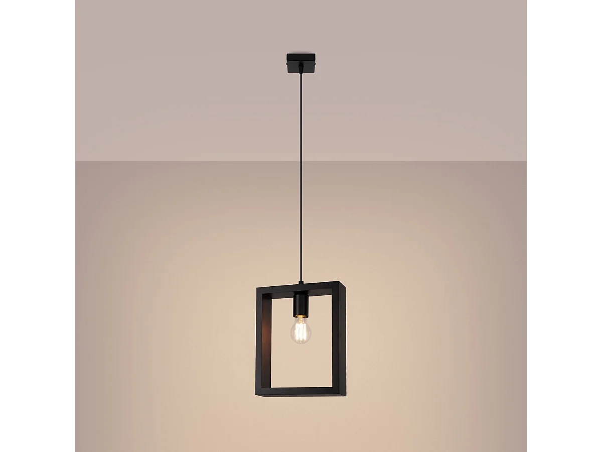 Lampe suspendue Astrelis wengé