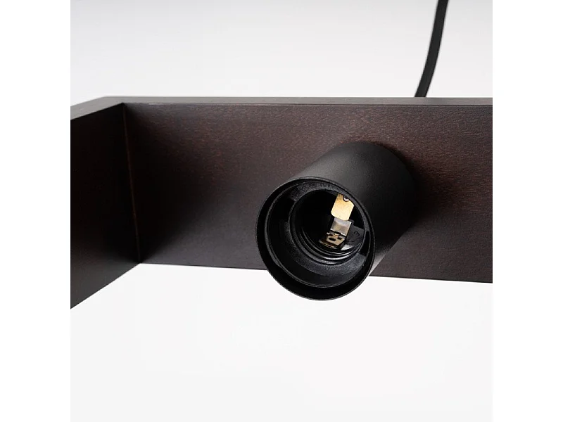 Lampe suspendue Astrelis wengé