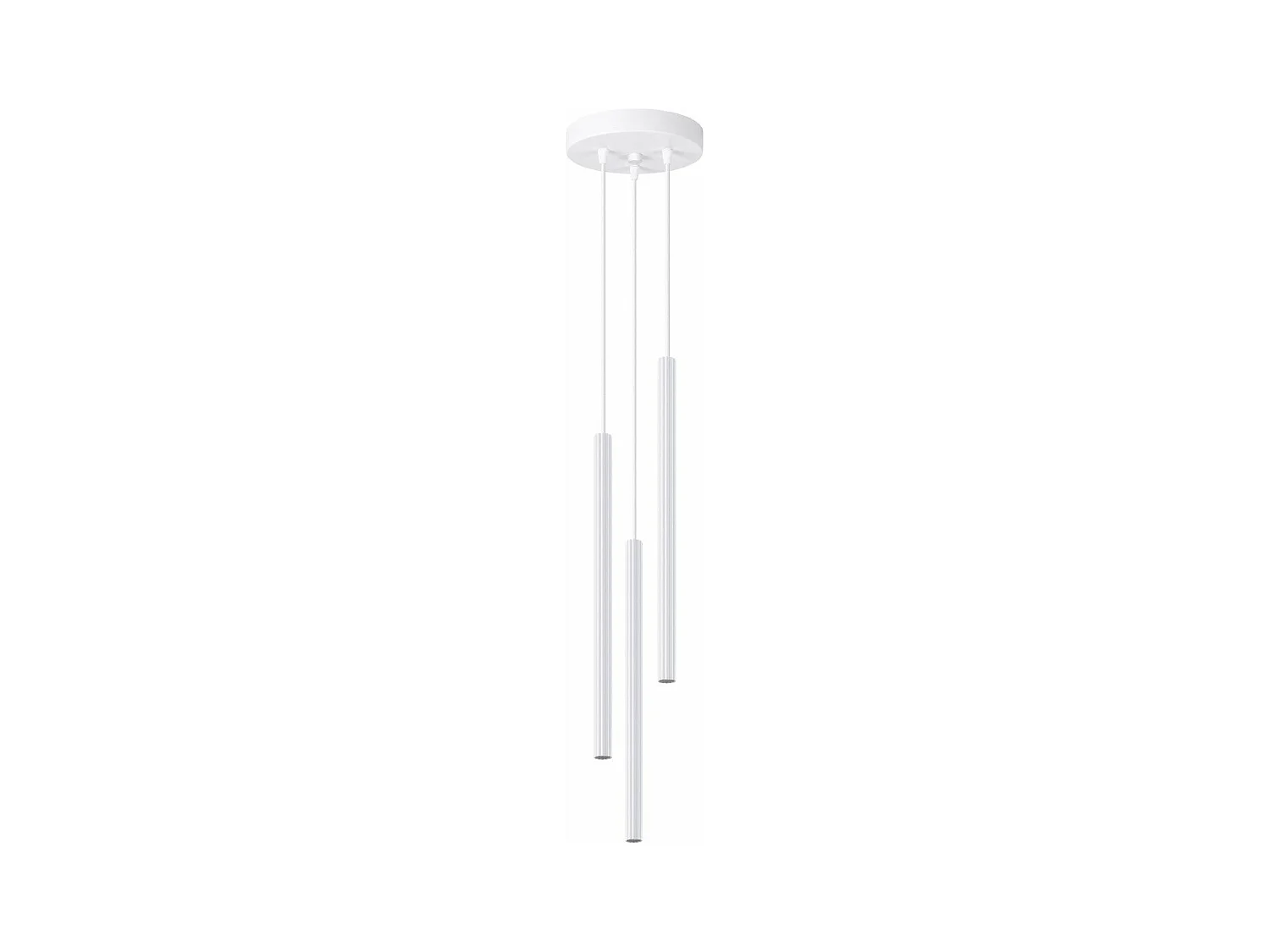 Lampe suspendue Astralis 3P blanc