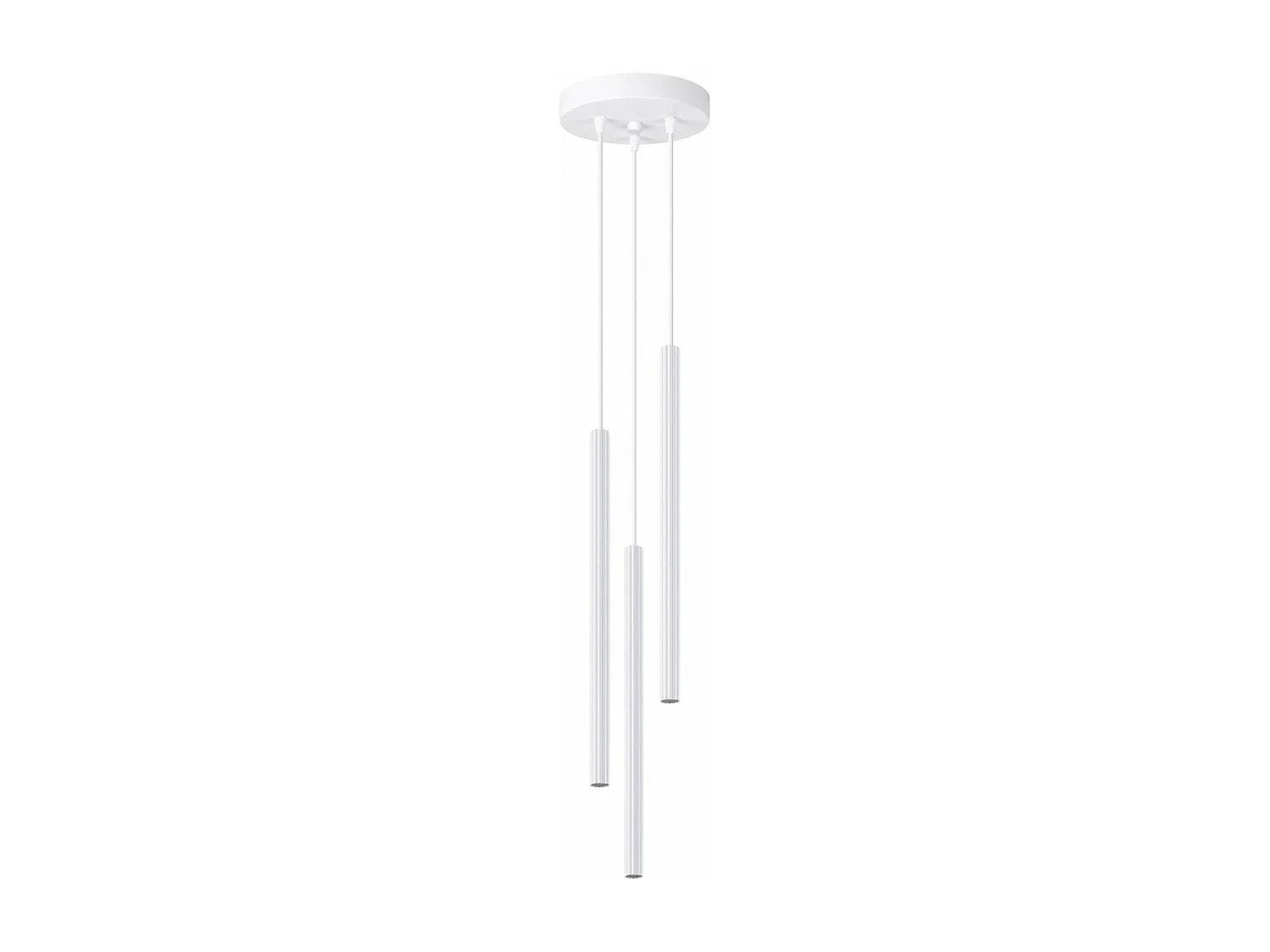 Lampe suspendue Astralis 3P blanc