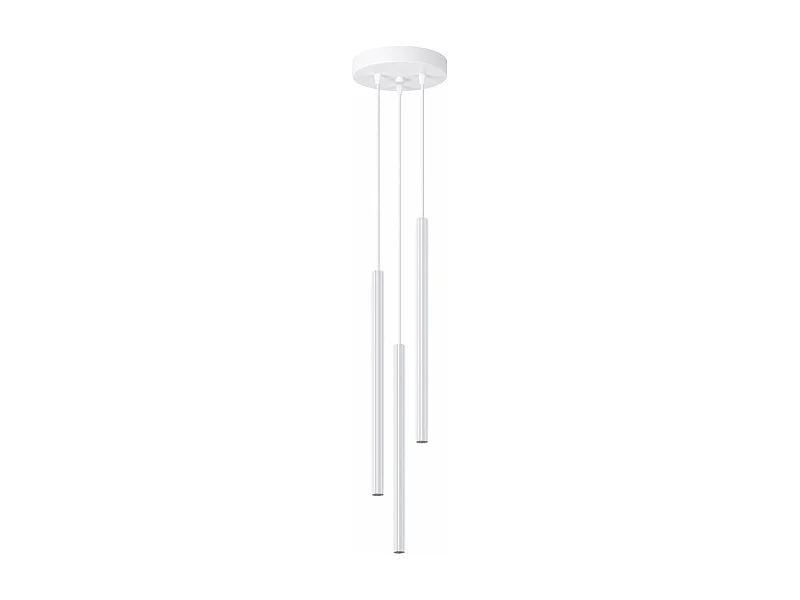 Lampe suspendue Astralis 3P blanc