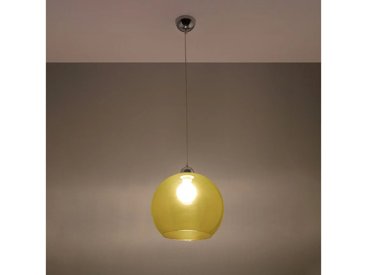 Lampe pendante Borealis jaune