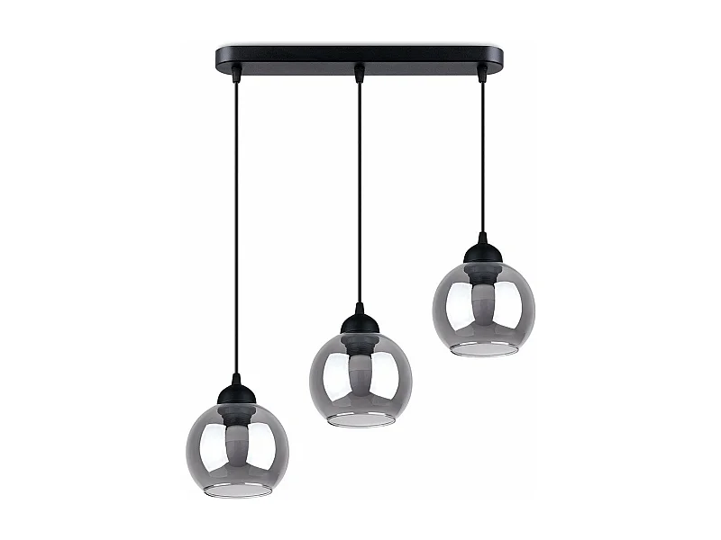 Lampe pendante Altair 3 noir