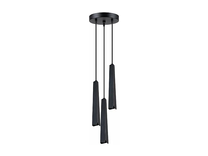 Lampe suspendue Prismatica 3P noir