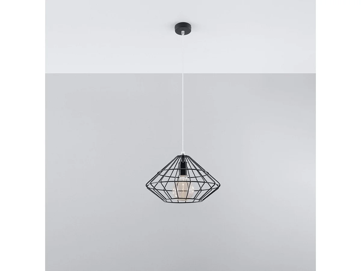 Lampe pendante Luxor noir