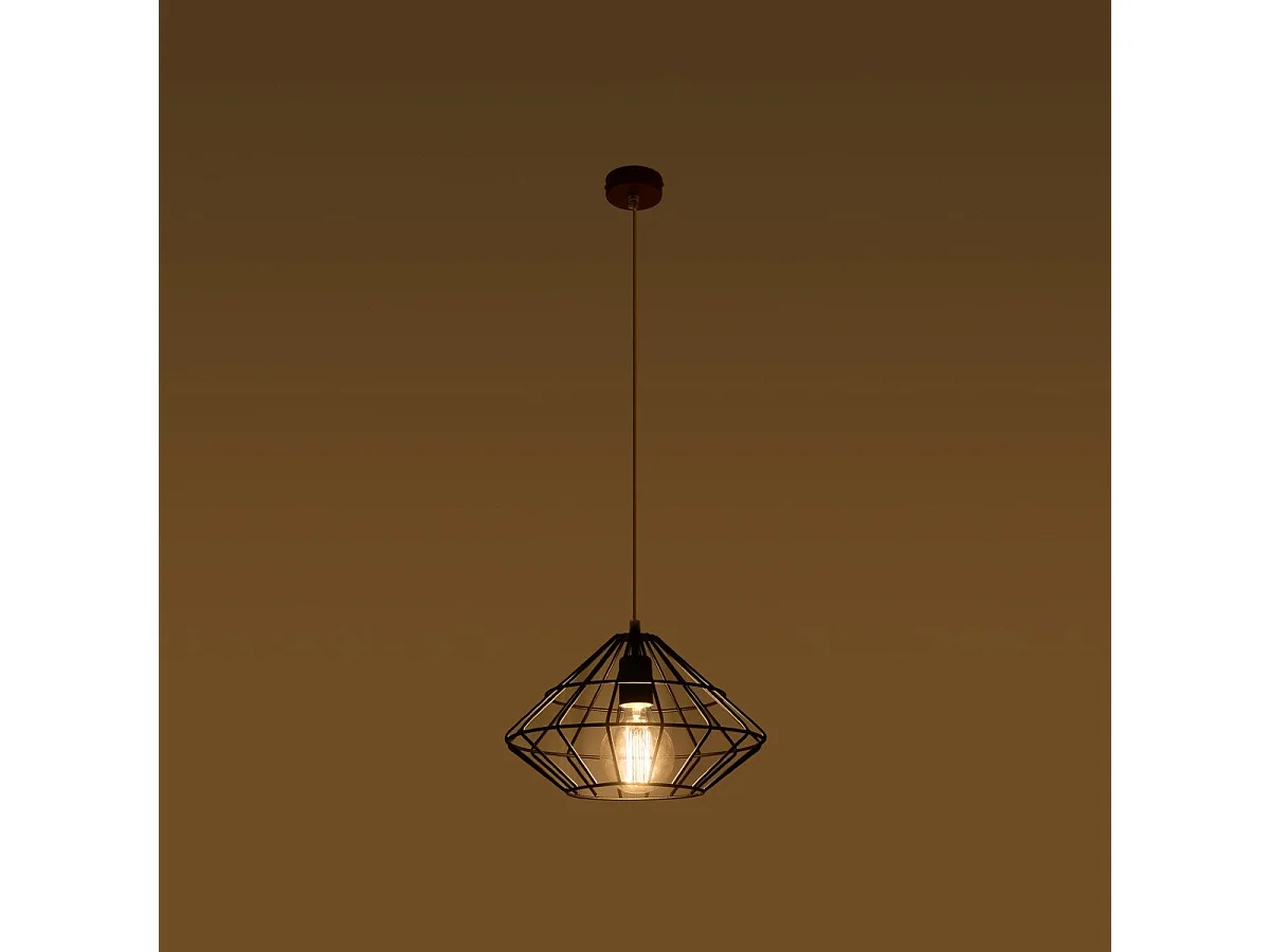 Lampe pendante Luxor noir