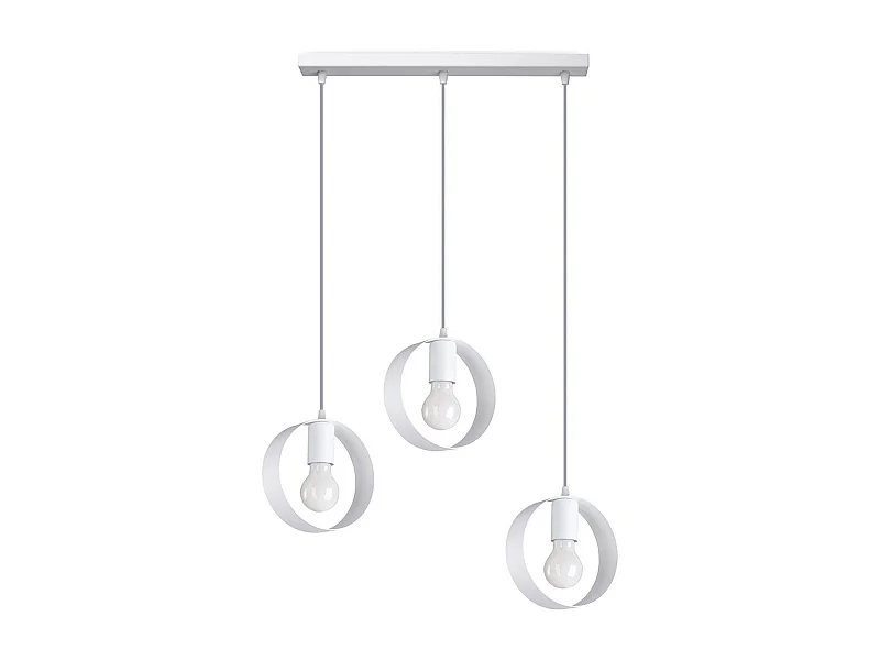 Lampe pendante Siria 3 biala