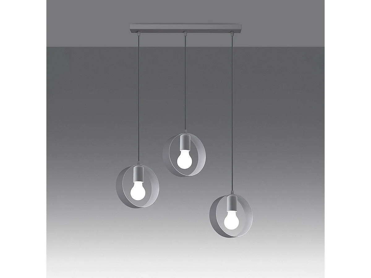 Lampe pendante Siria 3 biala