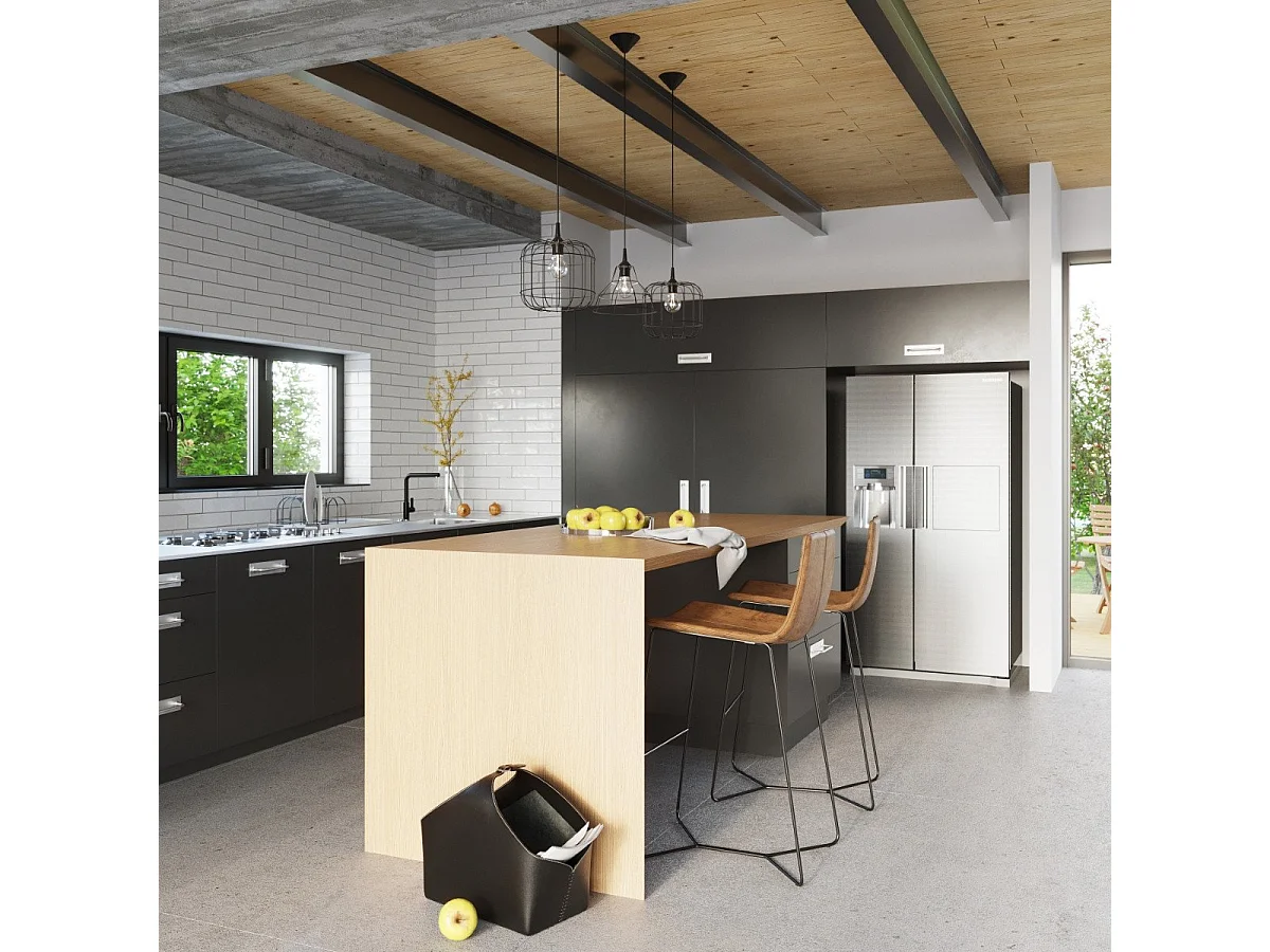 Lampe suspendue Centauri noir