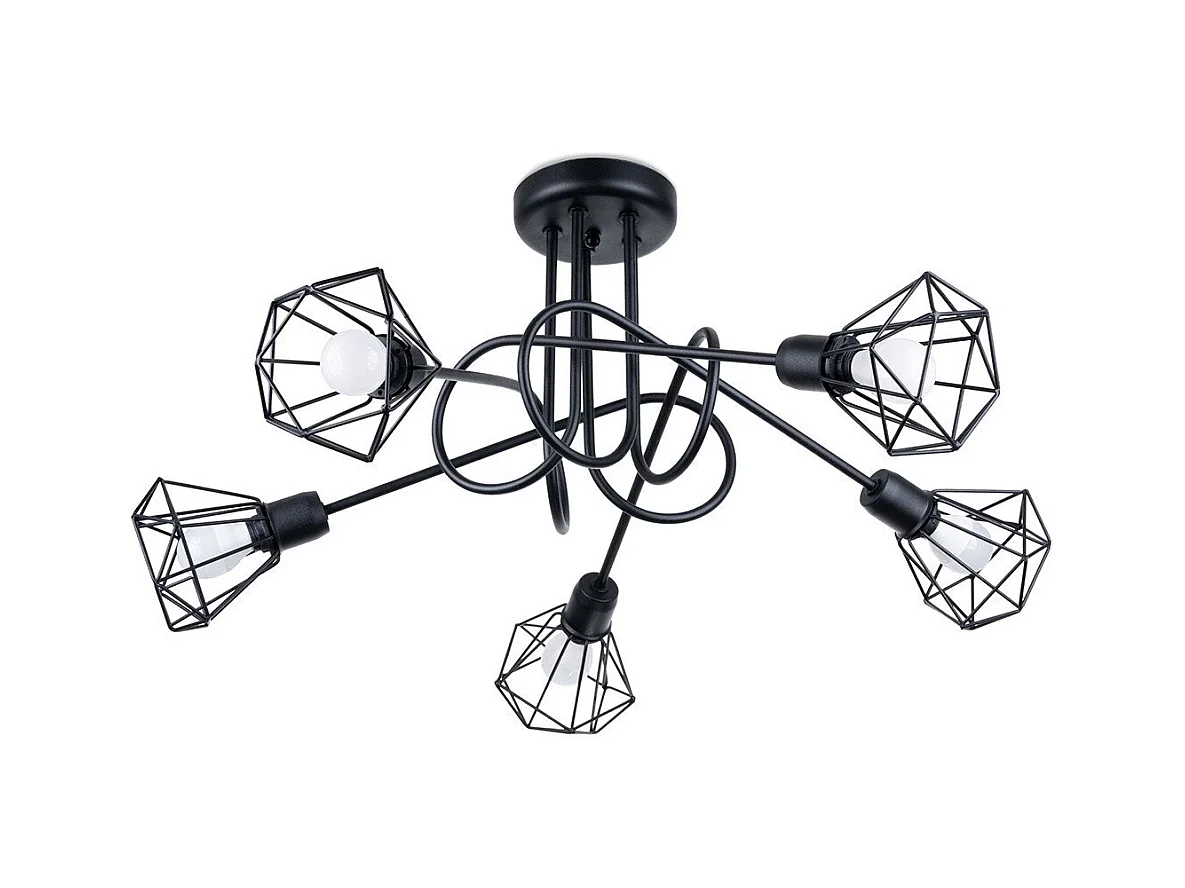 Lustre Glisandor 5S noir