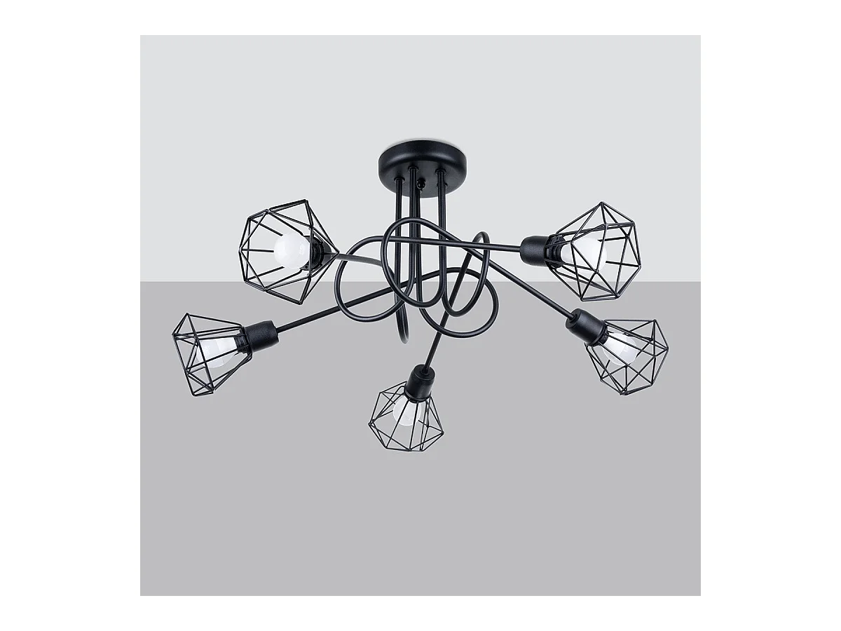 Lustre Glisandor 5S noir