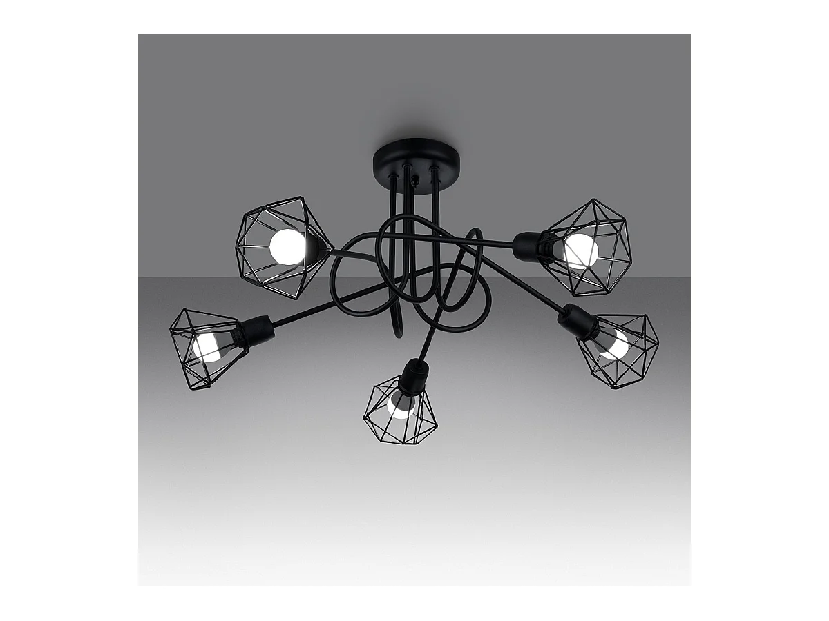 Lustre Glisandor 5S noir