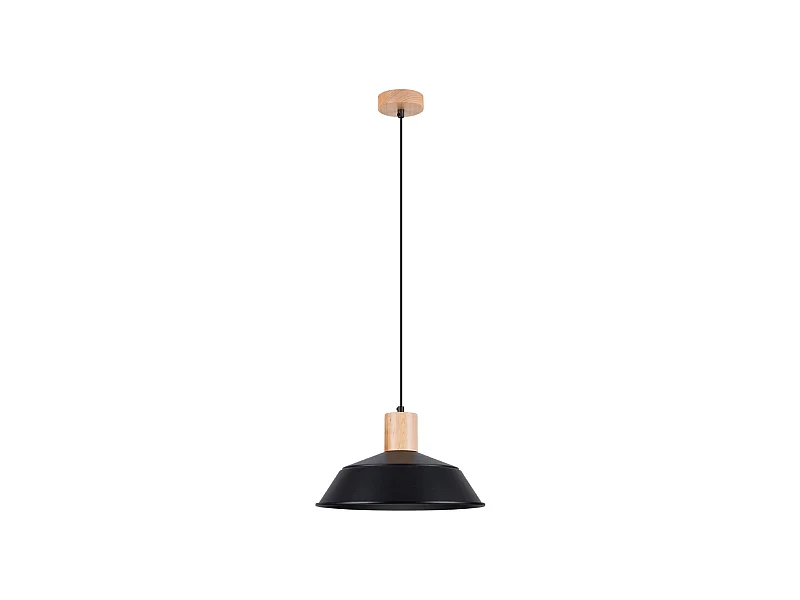 Lampe suspendue Fusion noir