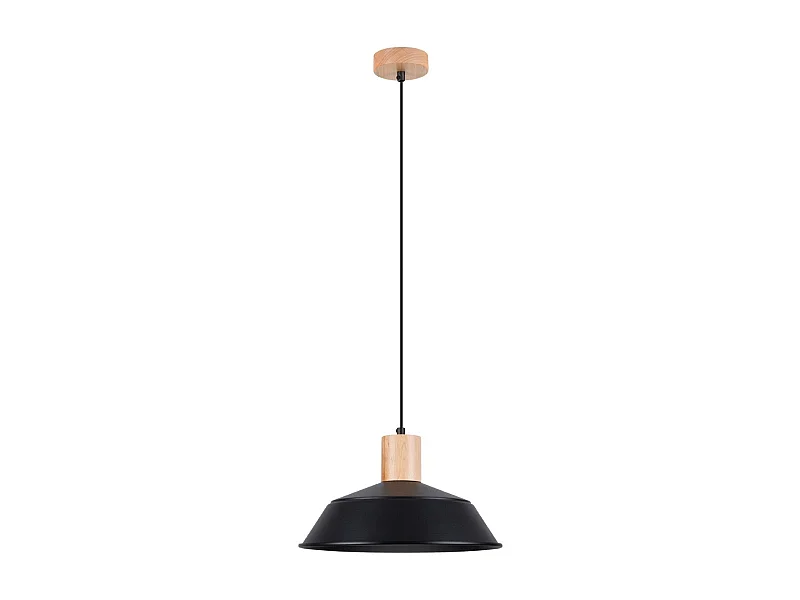 Lampe suspendue Fusion noir