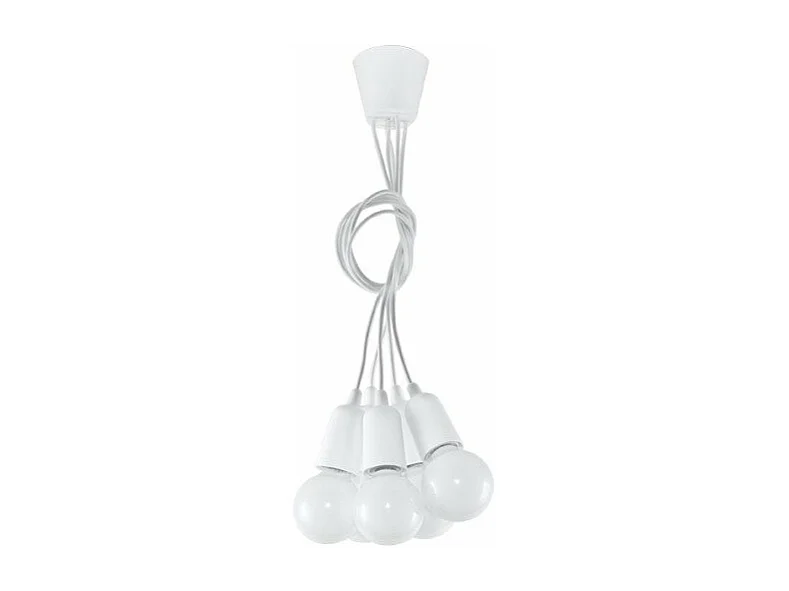 Lampe suspendue Dione 5 blanc