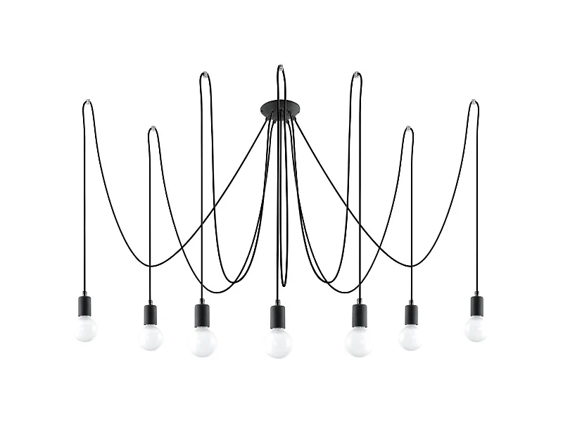 Lustre Electra 7 noir