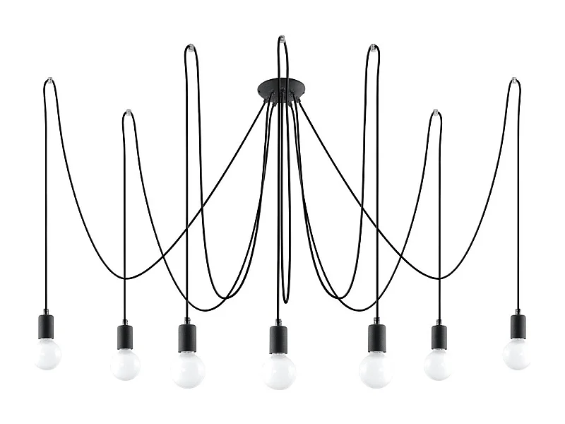 Lustre Electra 7 noir