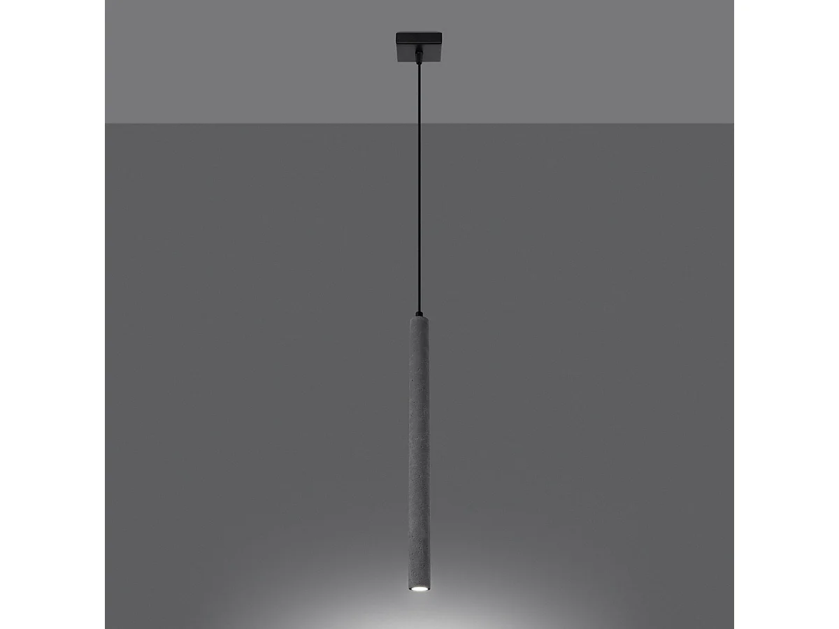 Lampe suspendue Novastel 1 béton