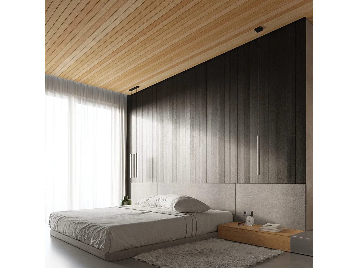 Lampe suspendue Novastel 1 béton