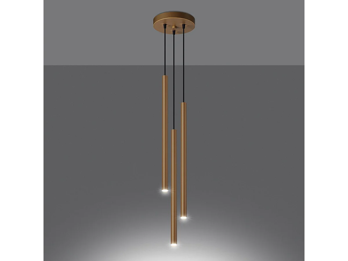 Lampe pendante Novastel 3P or