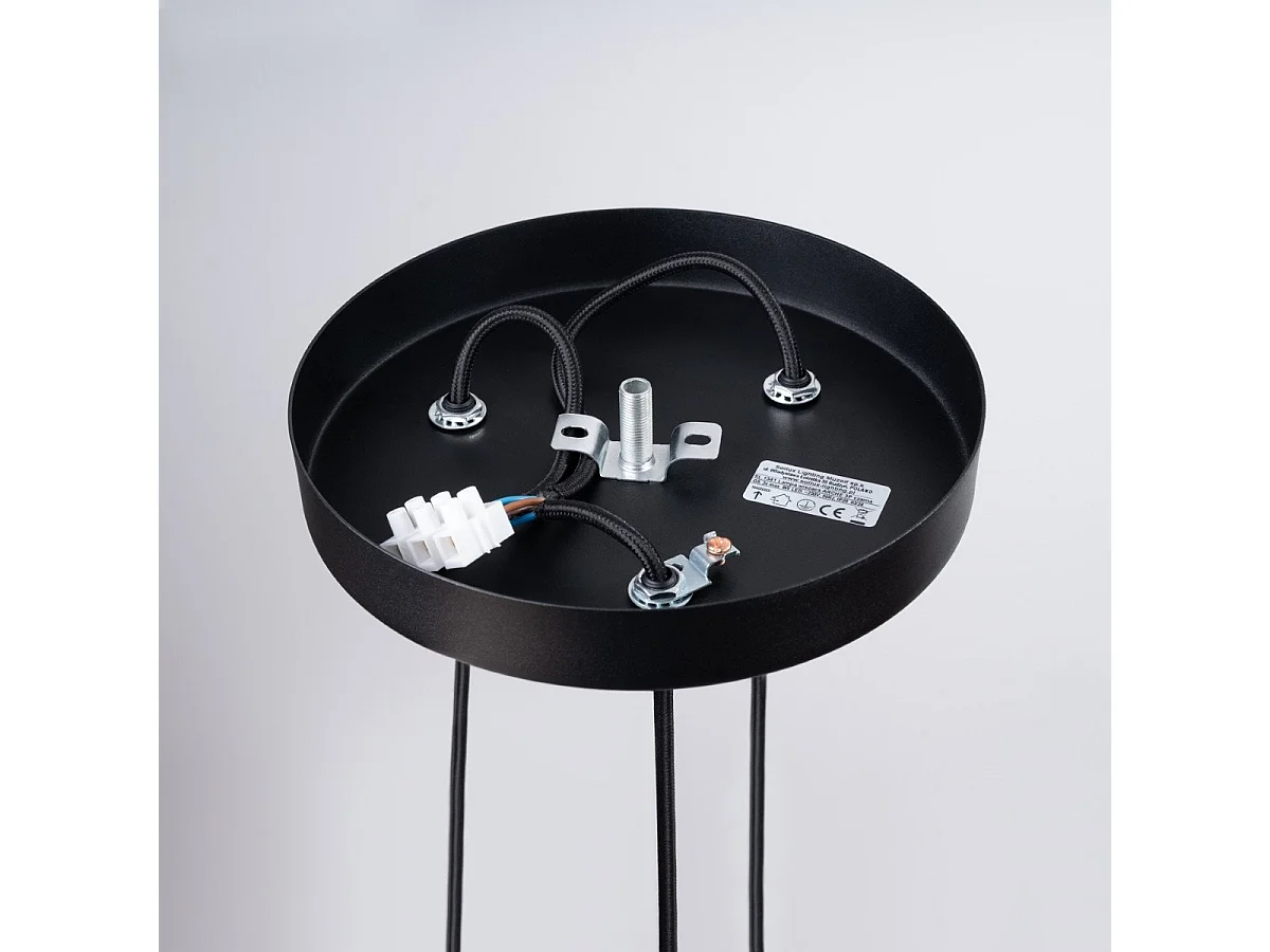 Lampe suspendue Astralis 3P noir