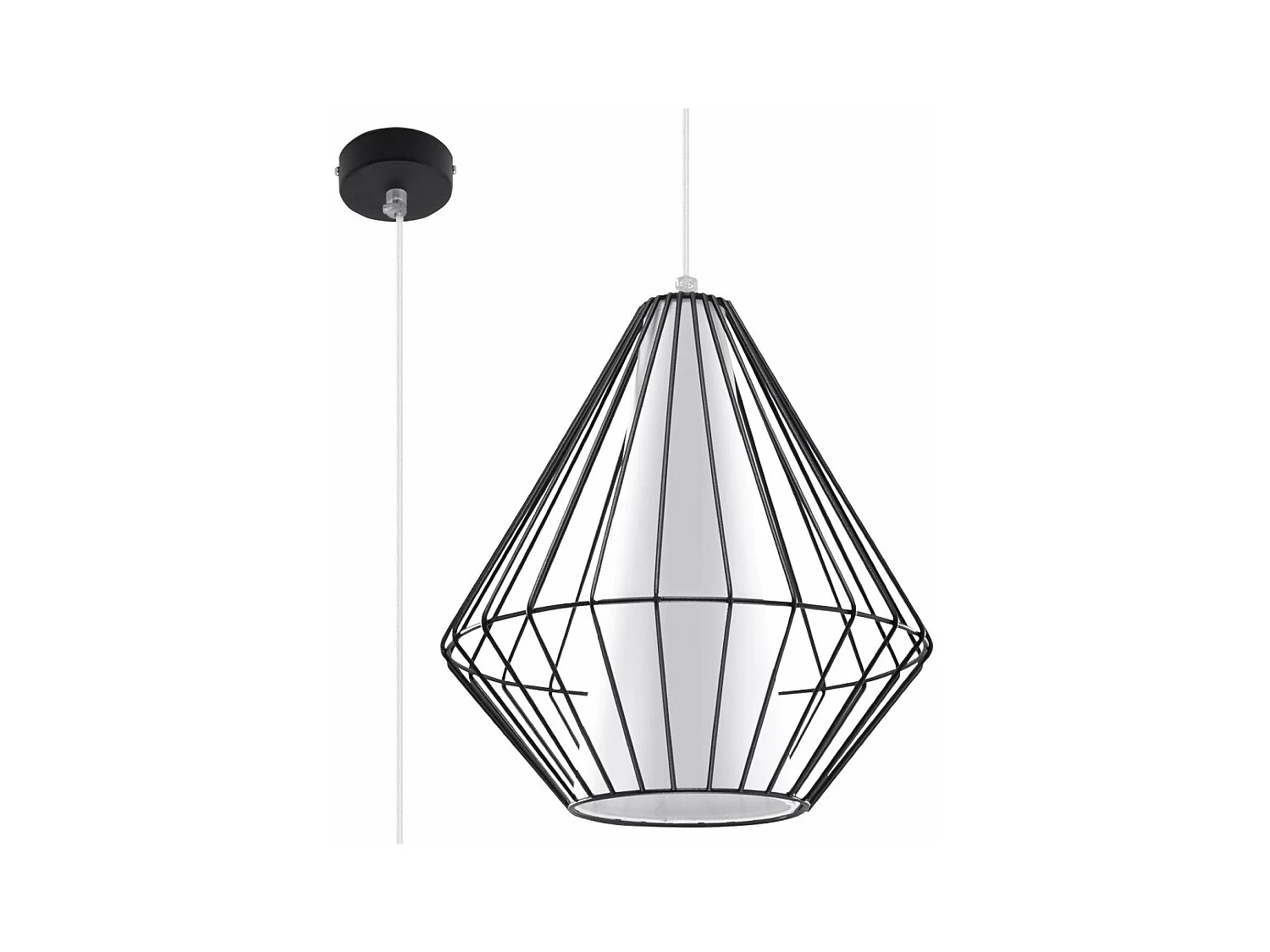 Lampe suspendue Deneb noir