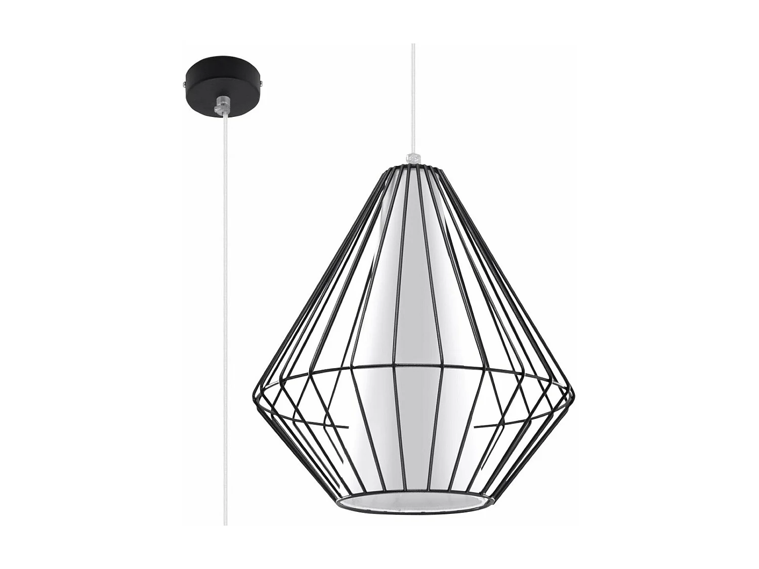 Lampe suspendue Deneb noir