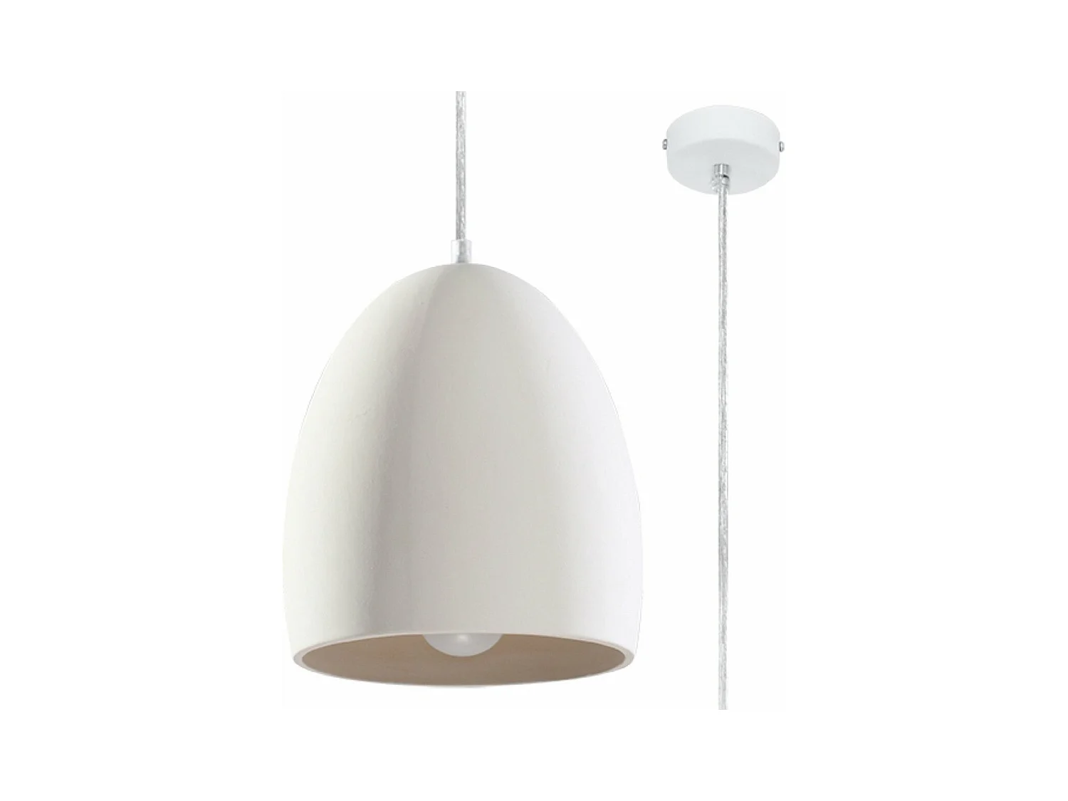 Lampe pendante en céramique Fluctus
