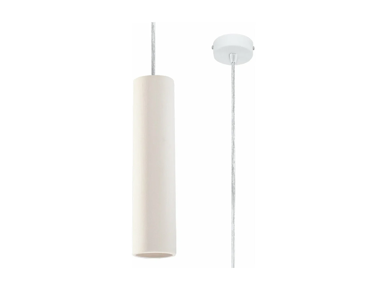 Lampe pendante en céramique Nebulia