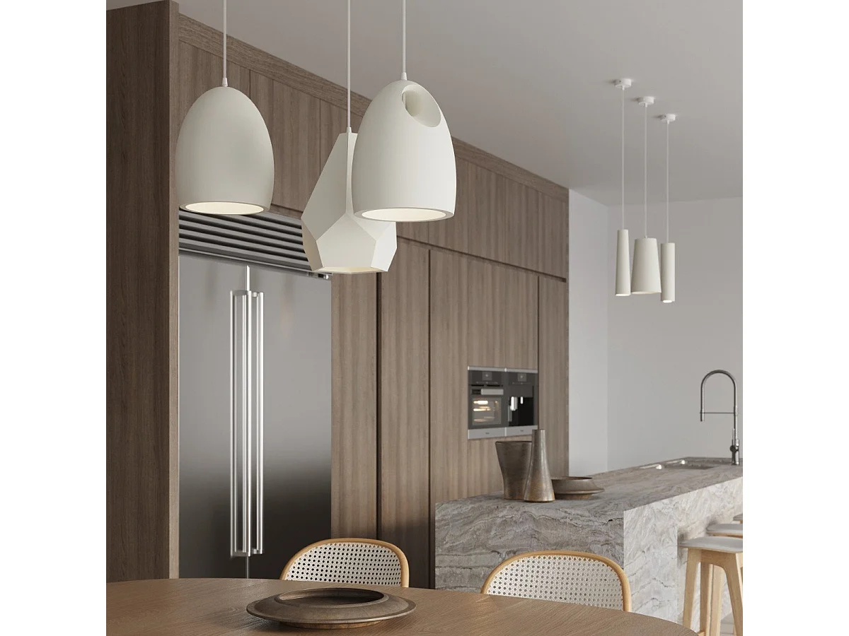 Lampe pendante en céramique Nebulia