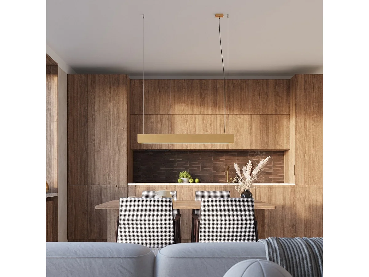 Lampe suspendue Andromède or