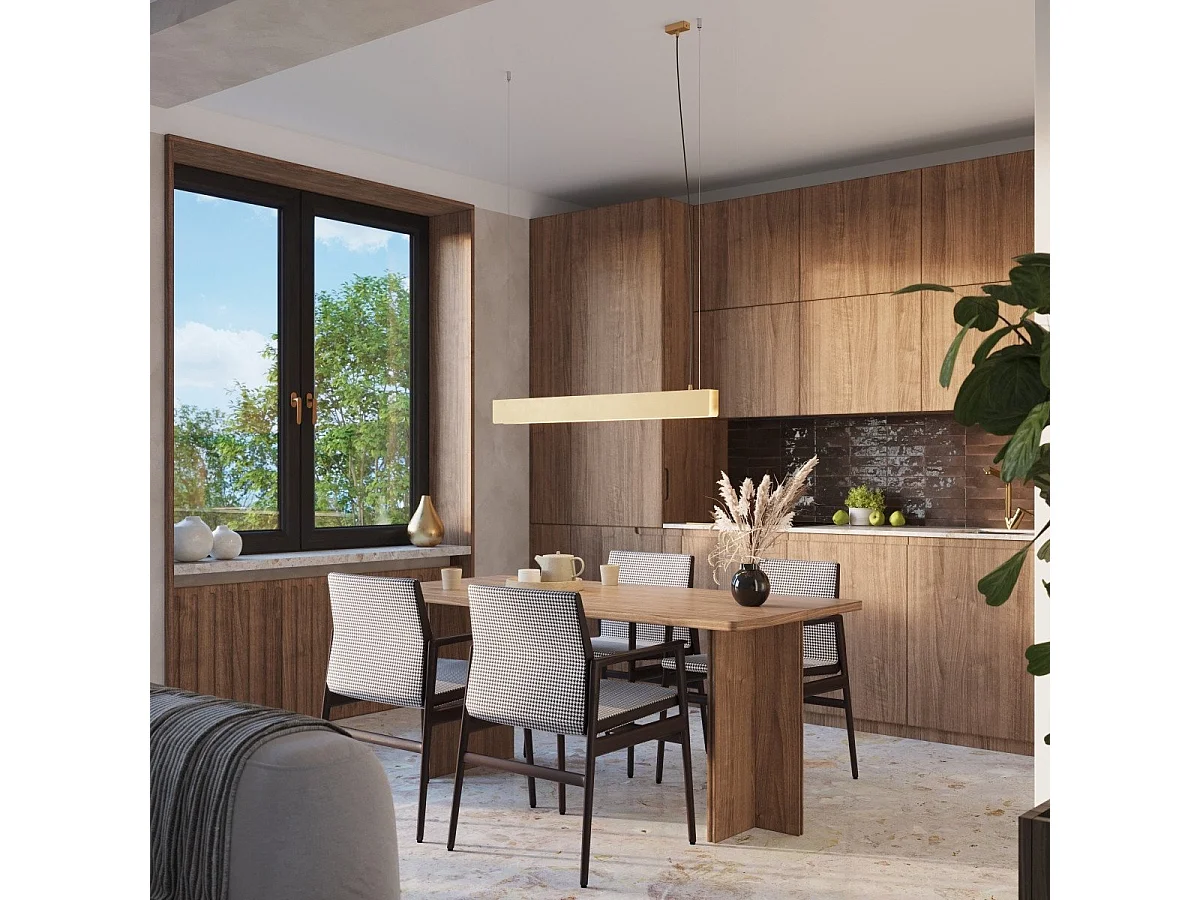 Lampe suspendue Andromède or