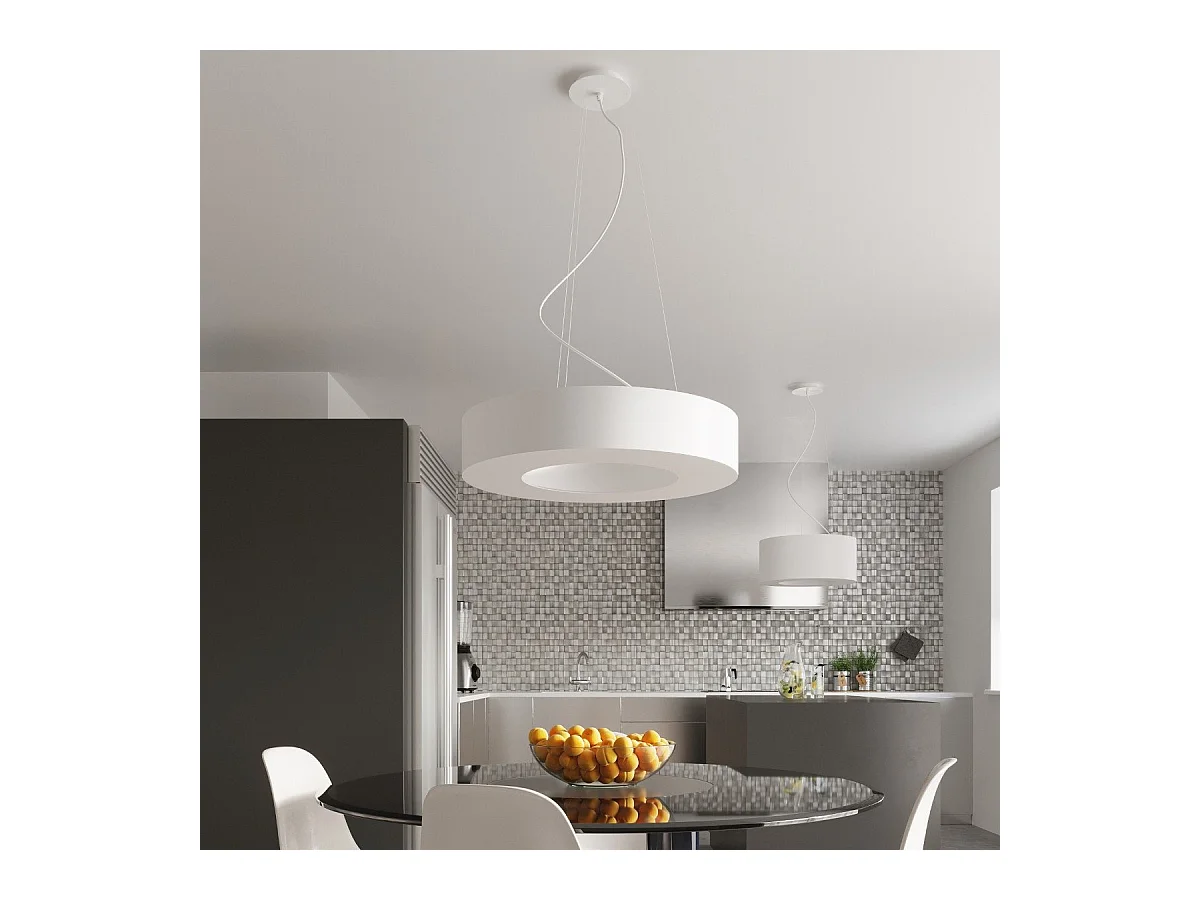 Lustre Muscida SLIM 50 blanc